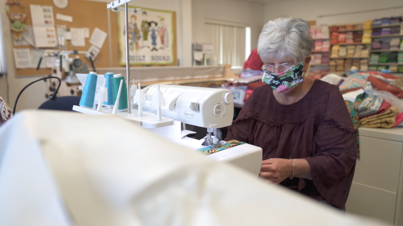 Communities come together to sew masks for essential workers