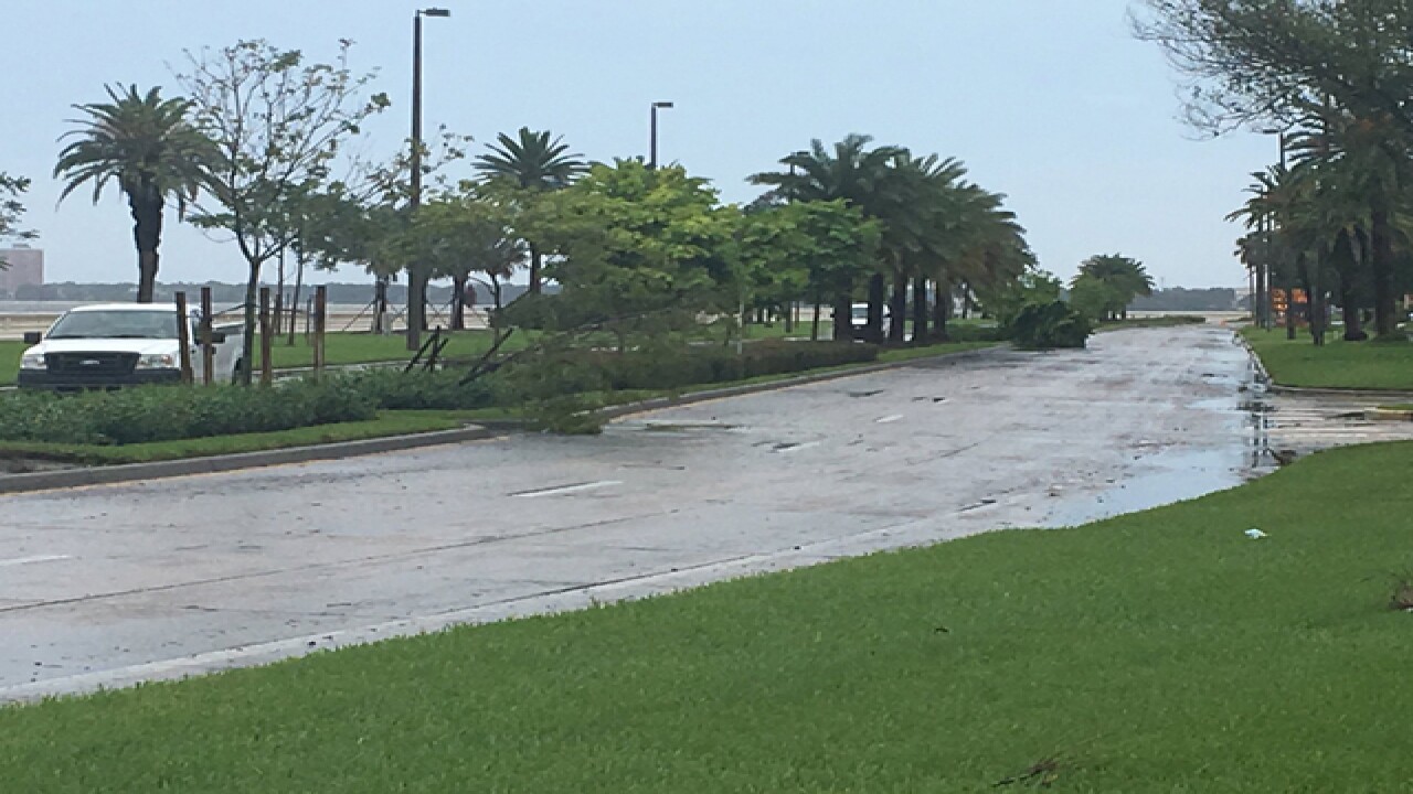 PHOTOS | Tropical system causing flooding