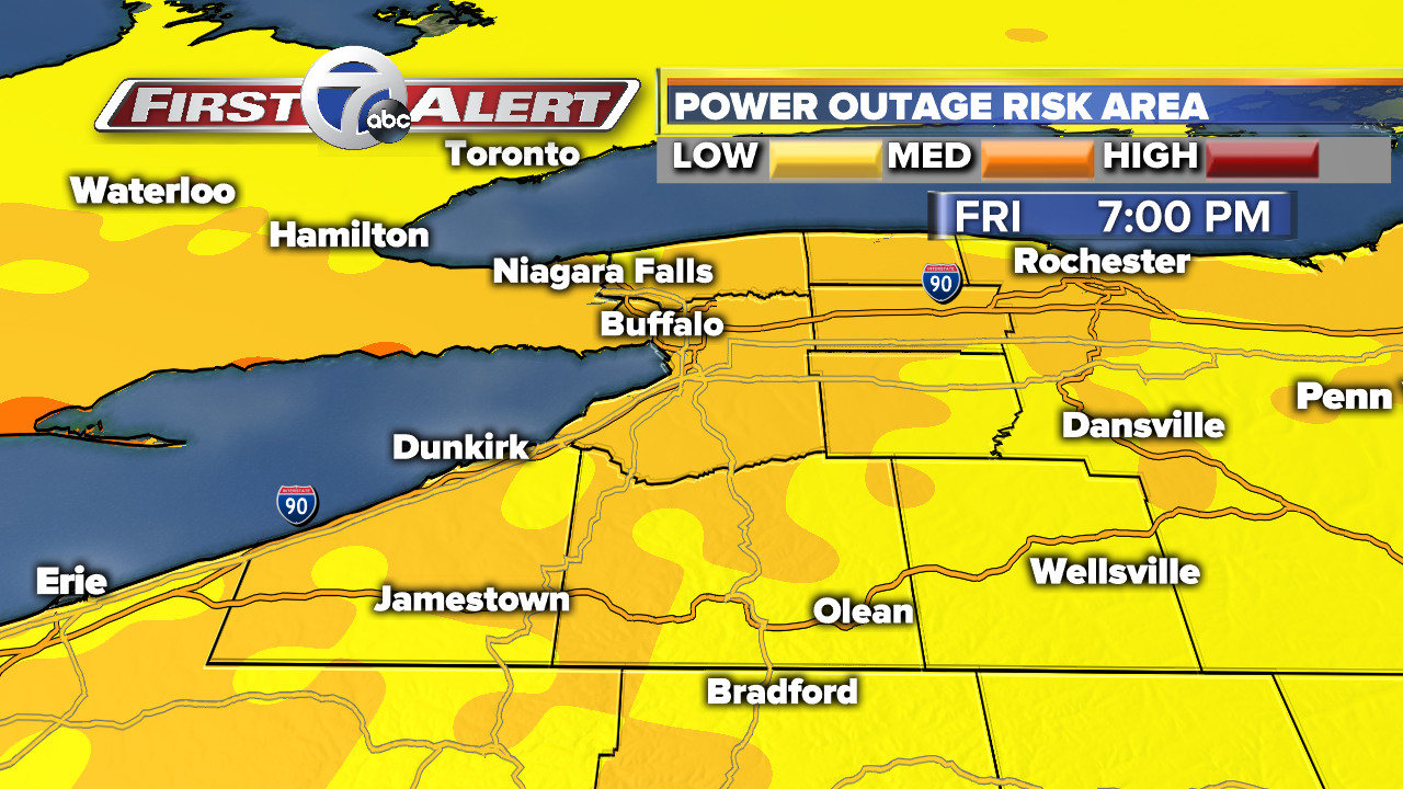 Power Outages Possible Today Across Western New York