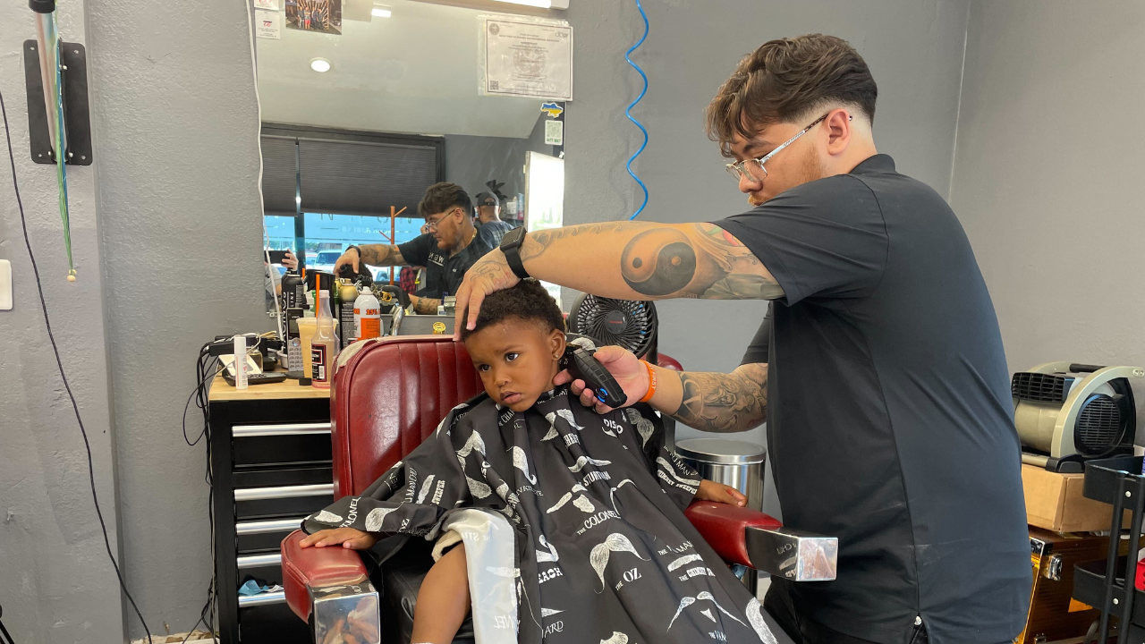 Tampa barber shop offers free backtoschool haircuts