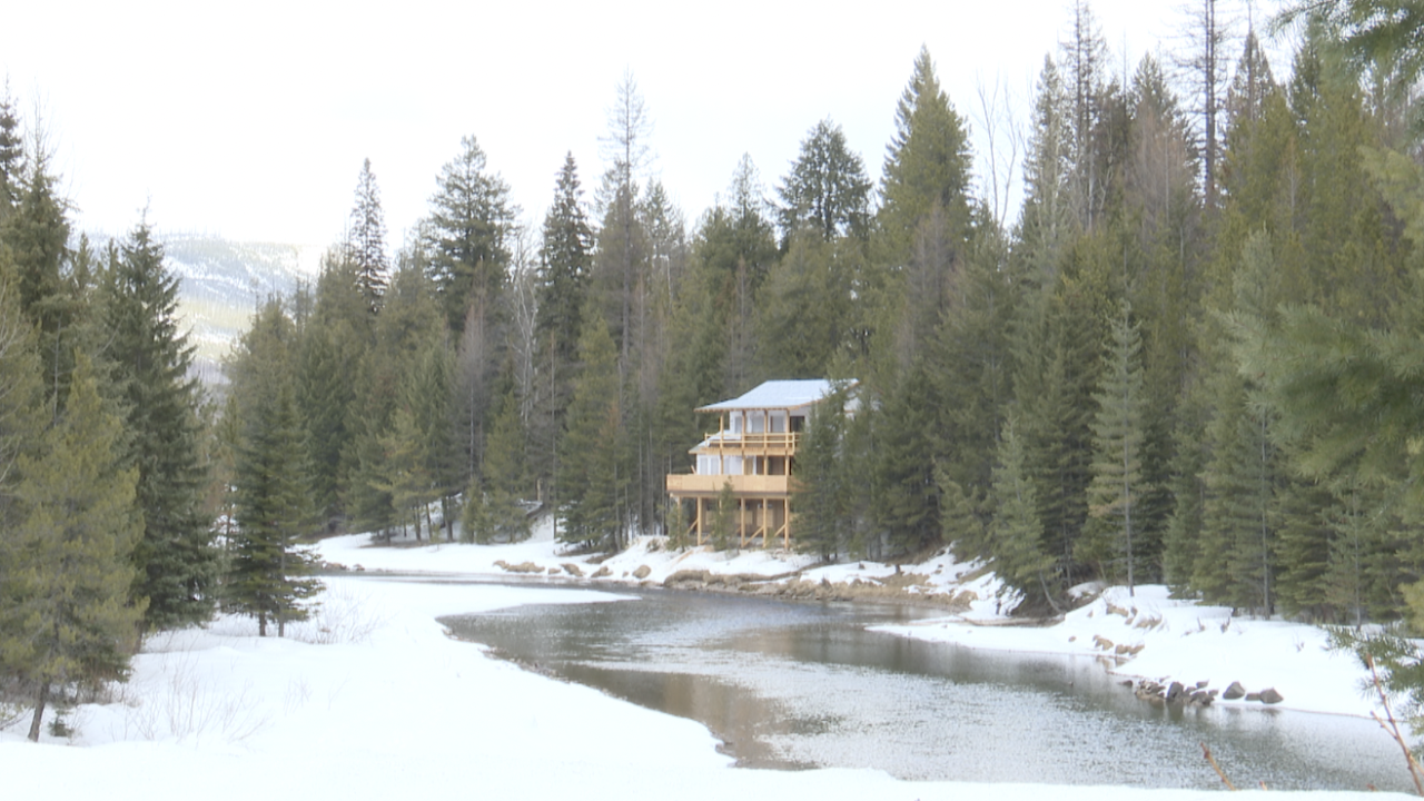 House in Glacier National park