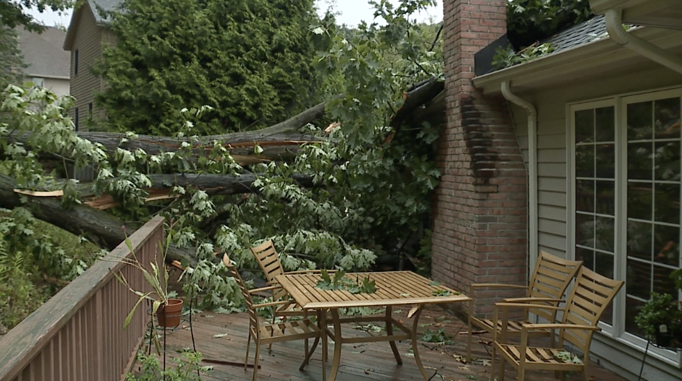 Storm damage Independence