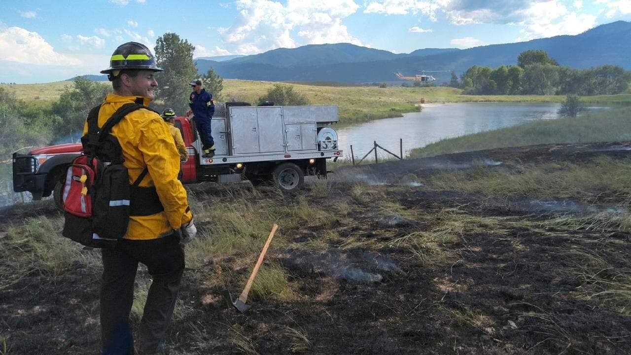 MSO Airport Wildfire