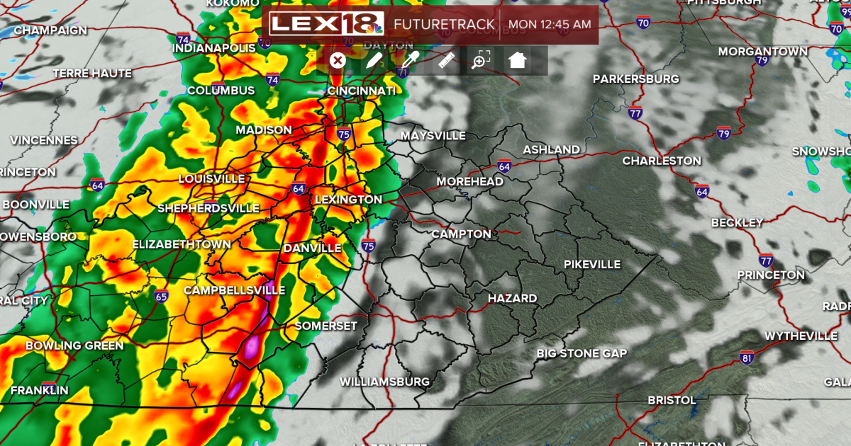 Strong to severe storms possible Sunday night