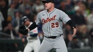 ALDS Tigers Mariners Baseball