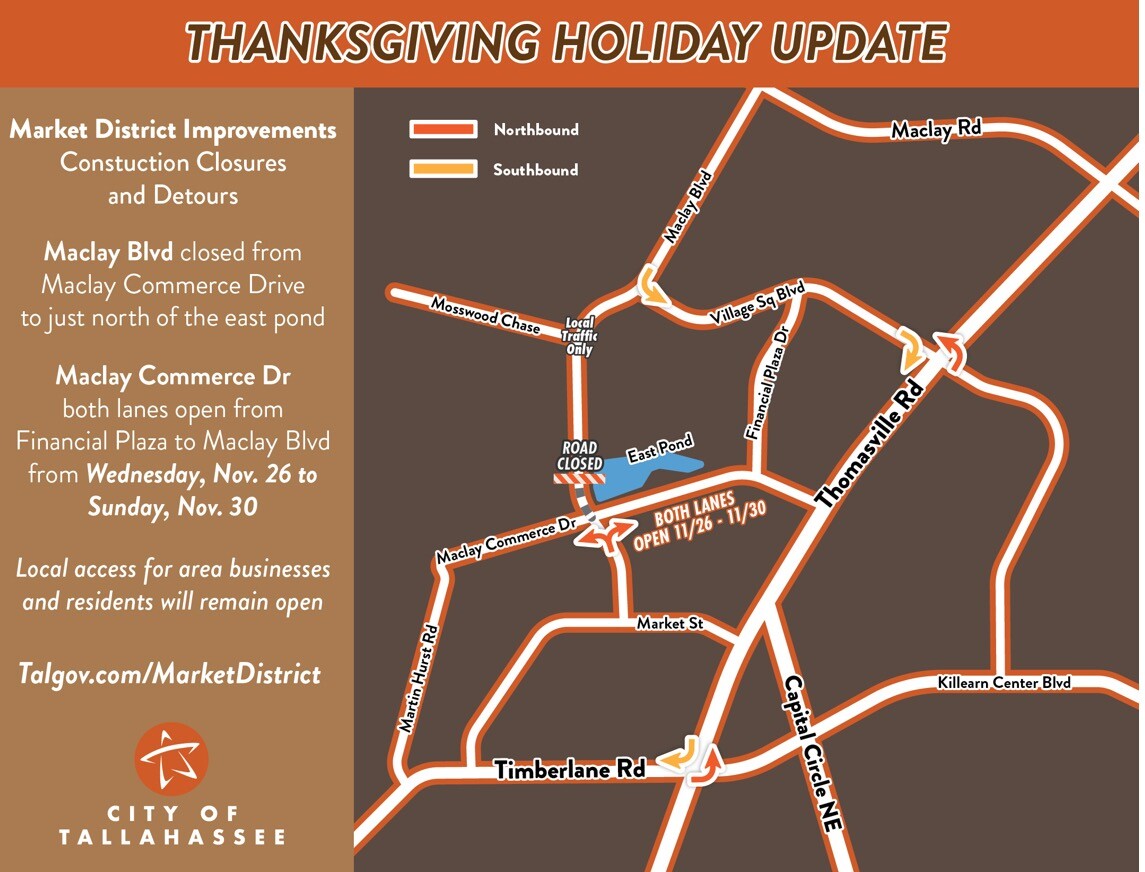 City reopens Maclay Commerce Drive, Market District businesses hope Black Friday makes up construction losses