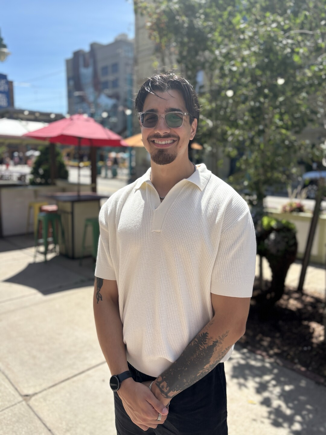Alex Myers, a social media user, said he was unaware of the new Instagram AI implementation.