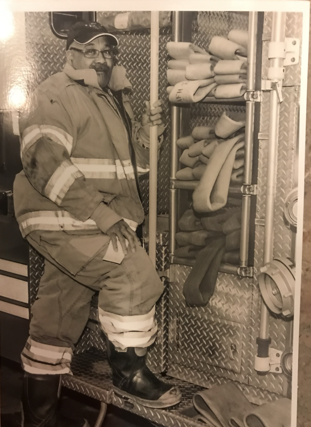 Darnell Hearst was one of the first Black firefighters with the Romulus Fire Department