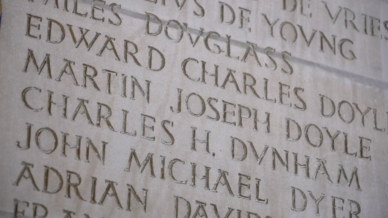 Fountain Street Church WWI Memorial