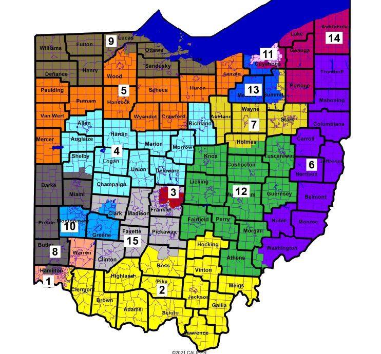Ohio House passes Congressional map, sends to Gov. DeWine