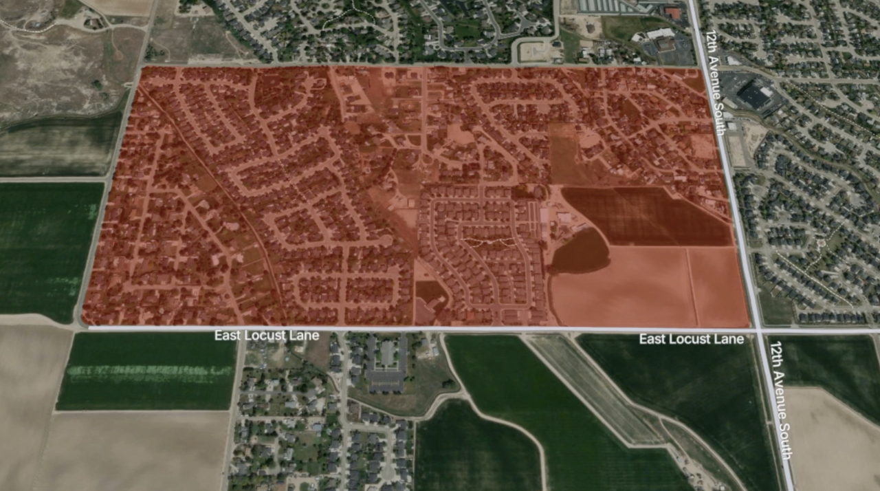 Locust Lane Neighborhood Blocked by Closure