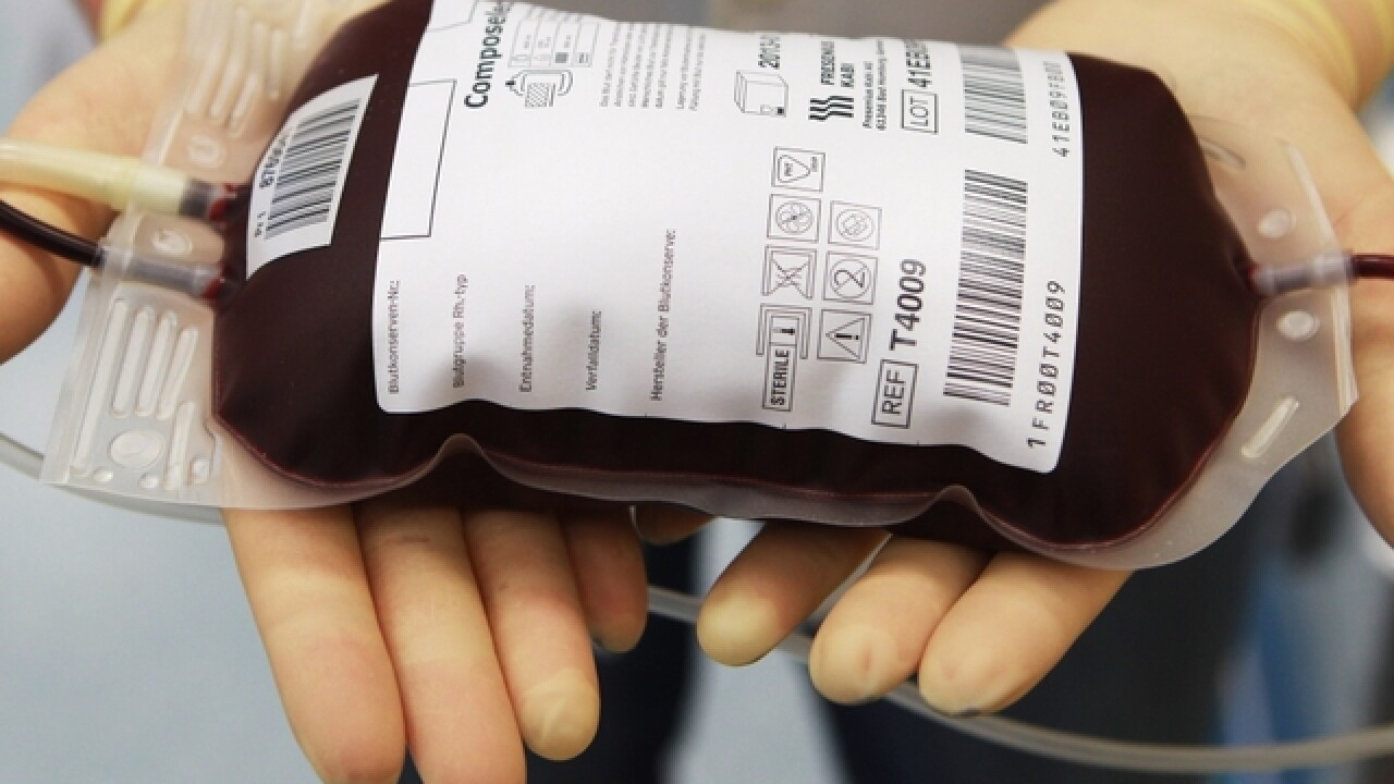 The American Red Cross needs donors because of a shortfall after the holidays