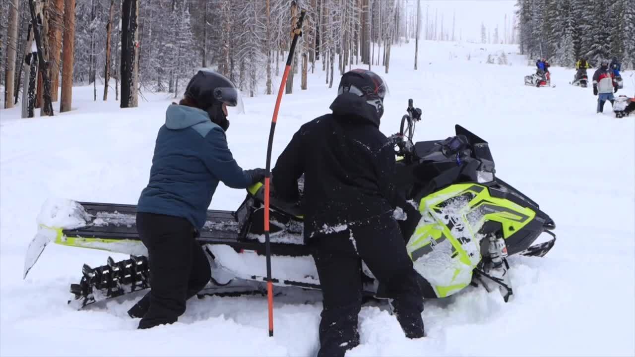 Trans MT Snowmobile Ride