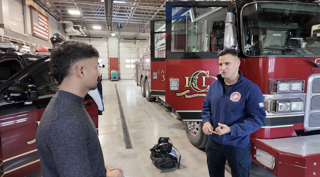 WRTV's Nico Pennisi speaks with Carmel FD