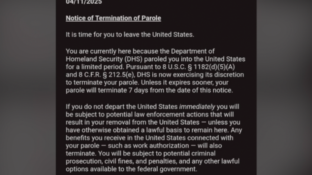 Dhs Notes 'It's time for you to leave the U.S.' DHS letter concerns South Tucson ...