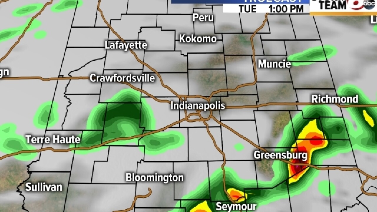 TIMELINE: When to expect rain