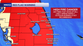 Red Flag Warning Feb. 23, 2026
