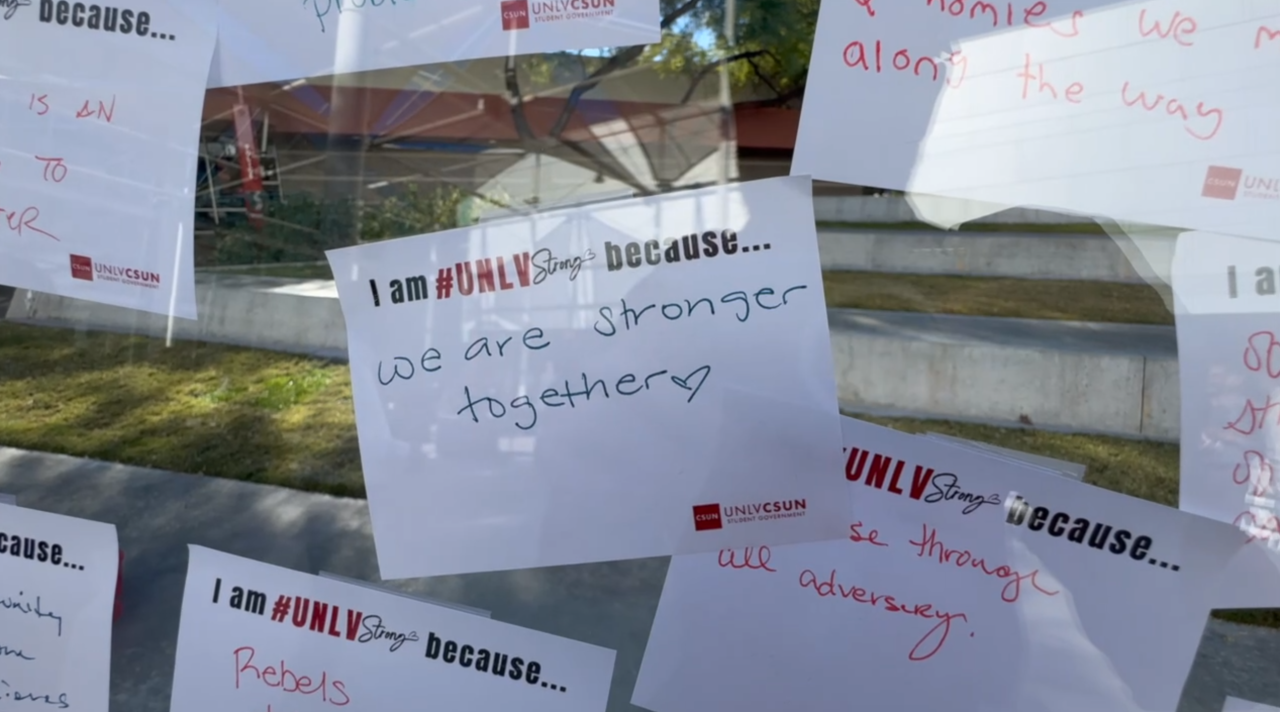 2 years after shooting tragedy, UNLV unveils memorial plans at remembrance event