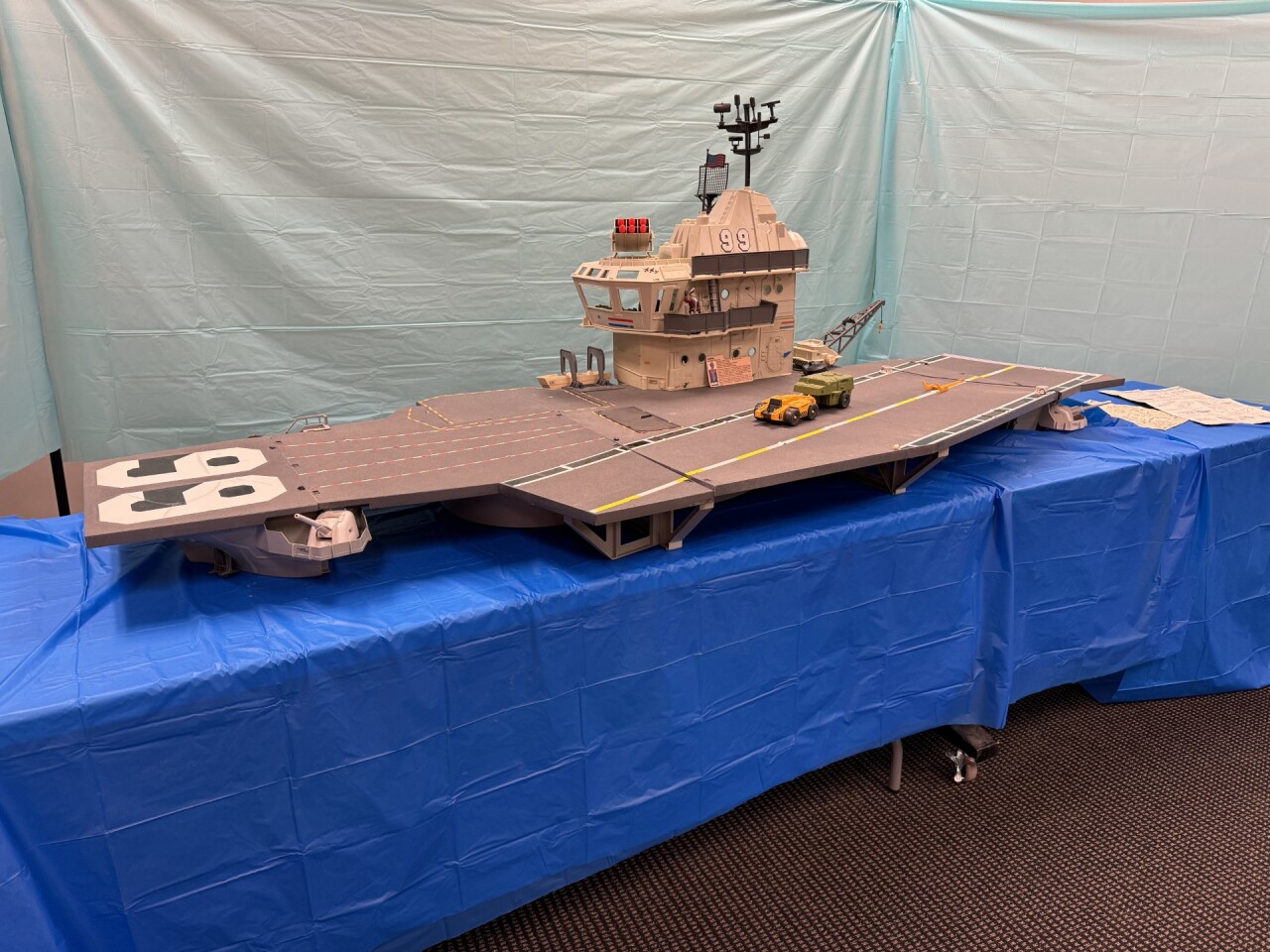 Factor48.com auctioning G.I. Joe aircraft carrier