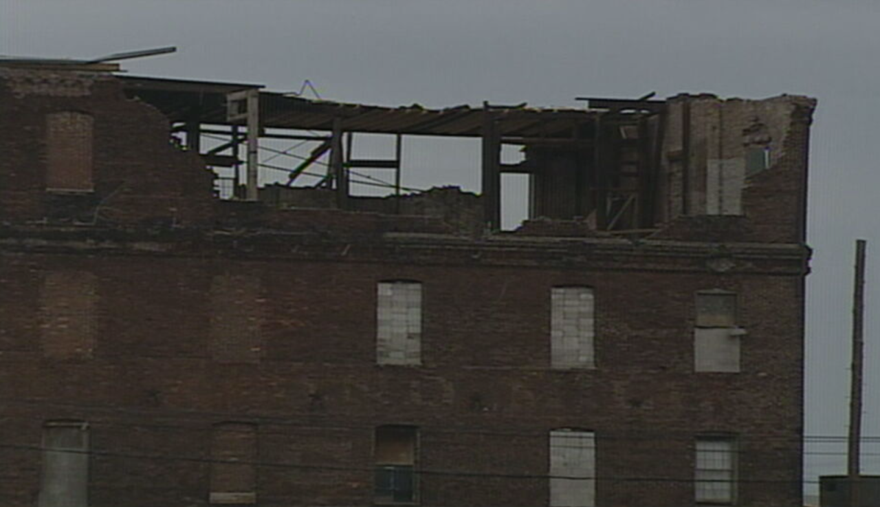 Storm damage from 2003