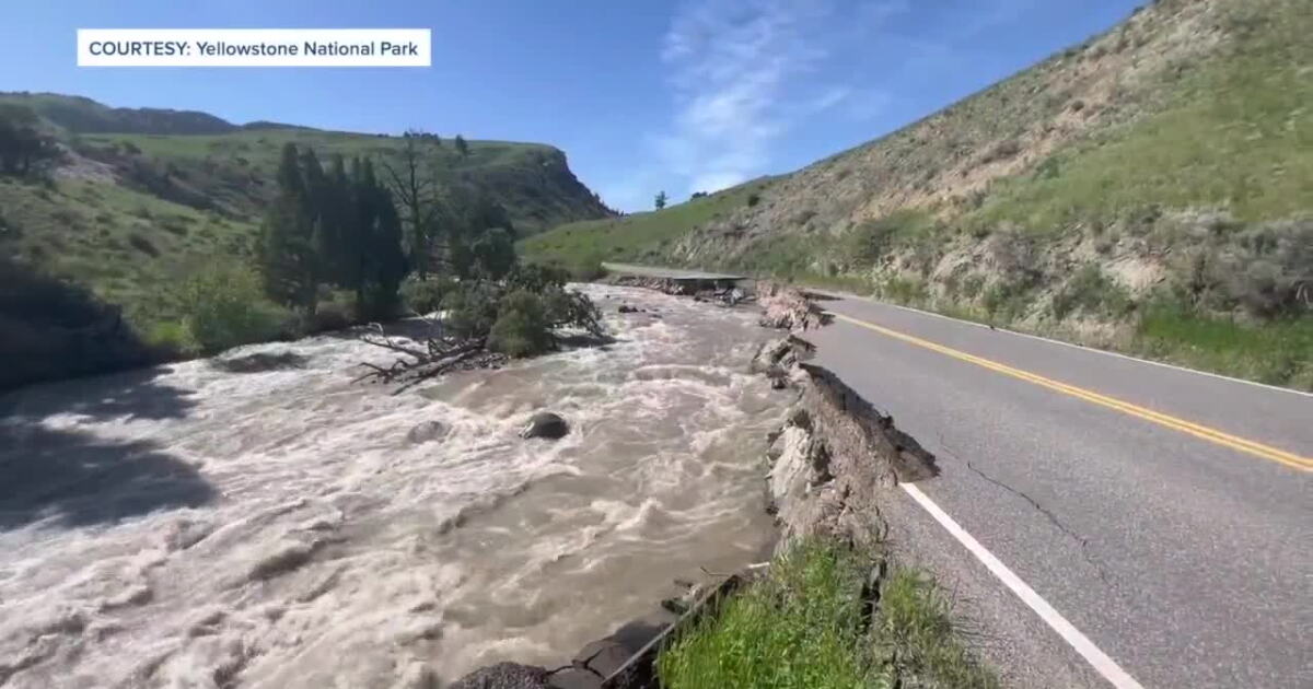 Yellowstone National Park still working to repair June 2022 flood damage - Vimarsana News