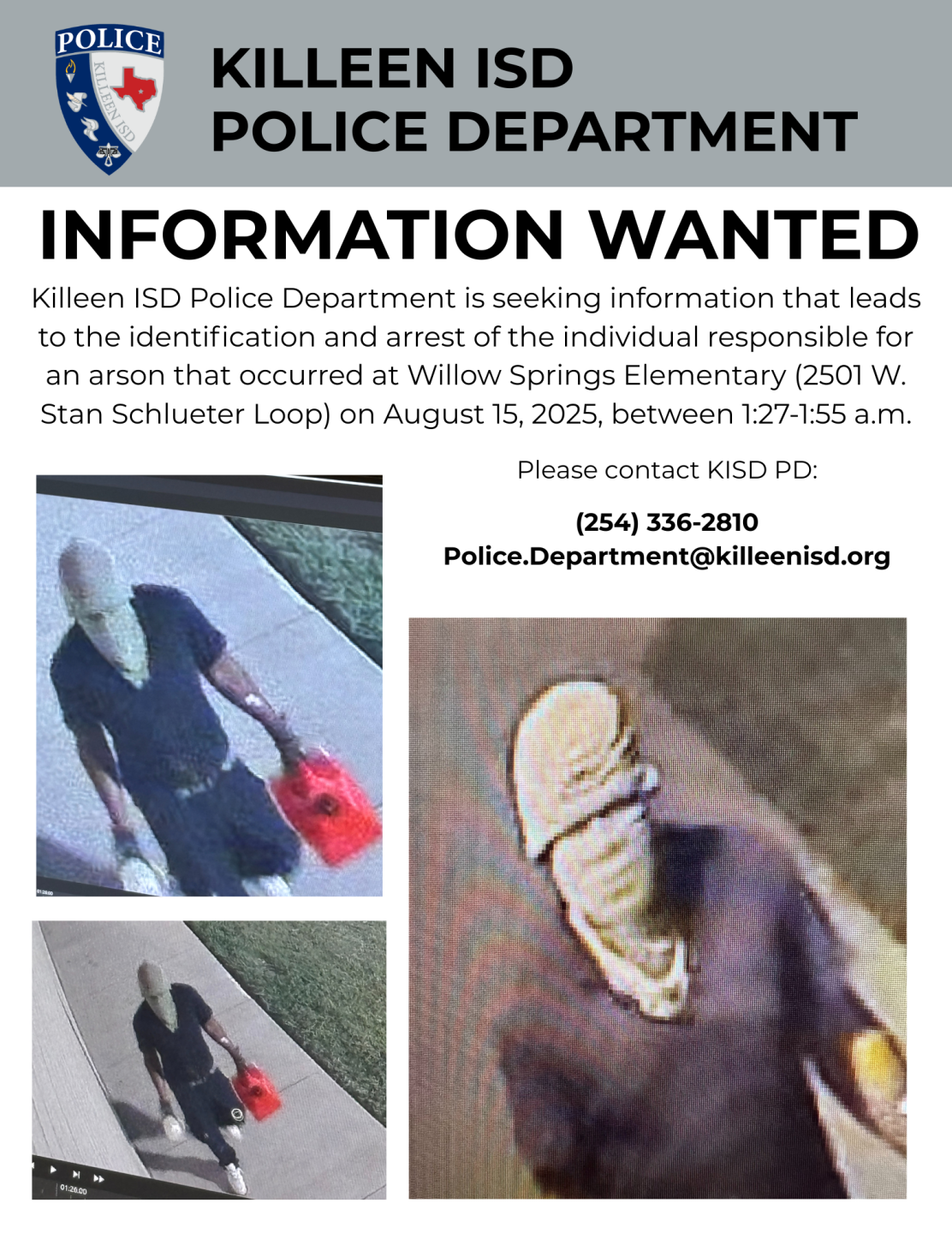 Killeen ISD Police Department_Information Wanted_08152025.png
