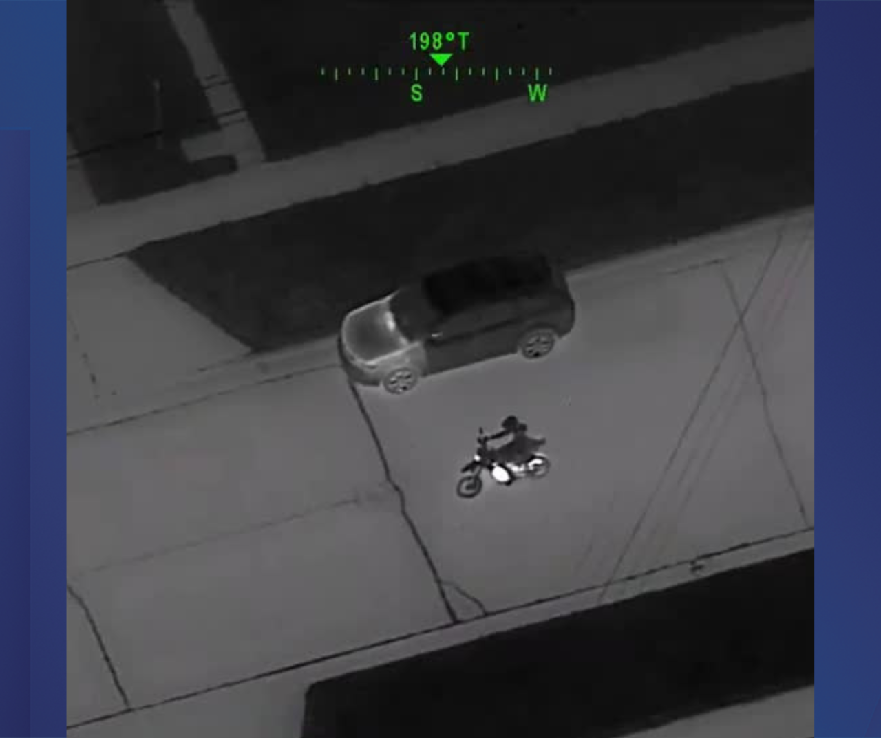 Motorcycle chase tracked by MSP helicopter.png