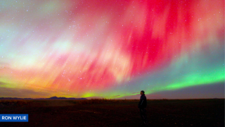Northern Lights in Montana (November 11, 2025)