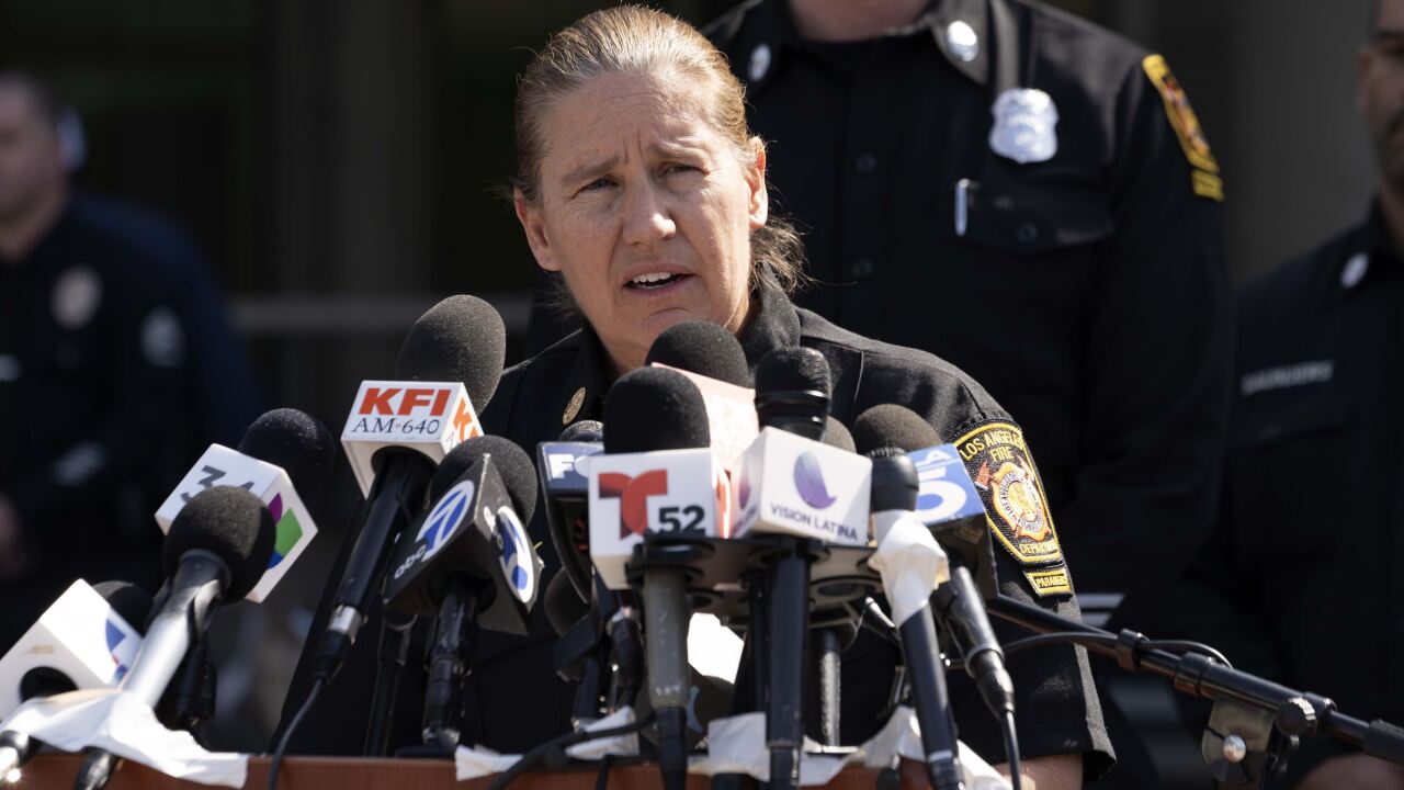 Legal claim by ex-LA fire chief alleges mayor orchestrated smear campaign
