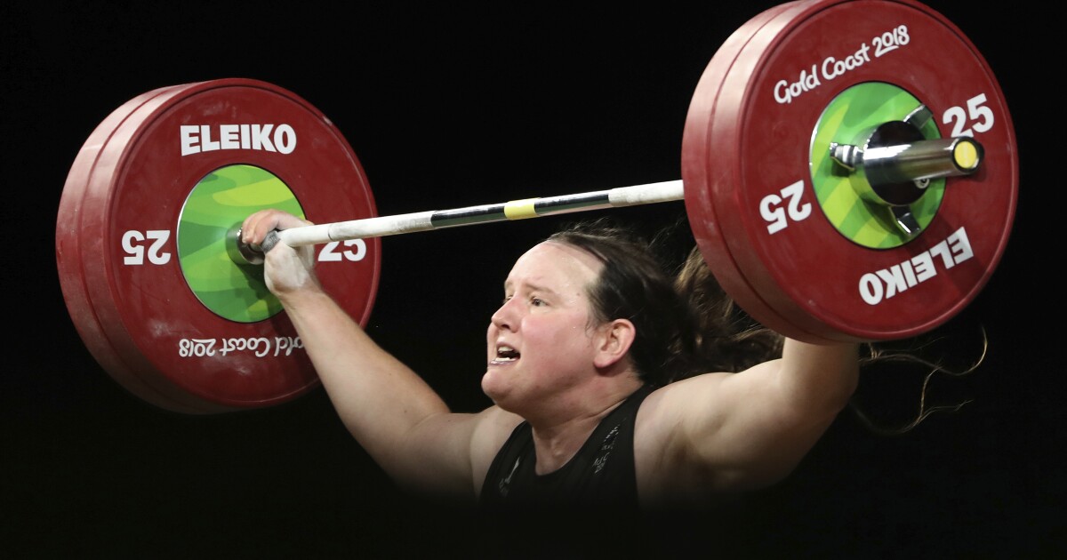 Transgender weightlifter makes history at Olympics