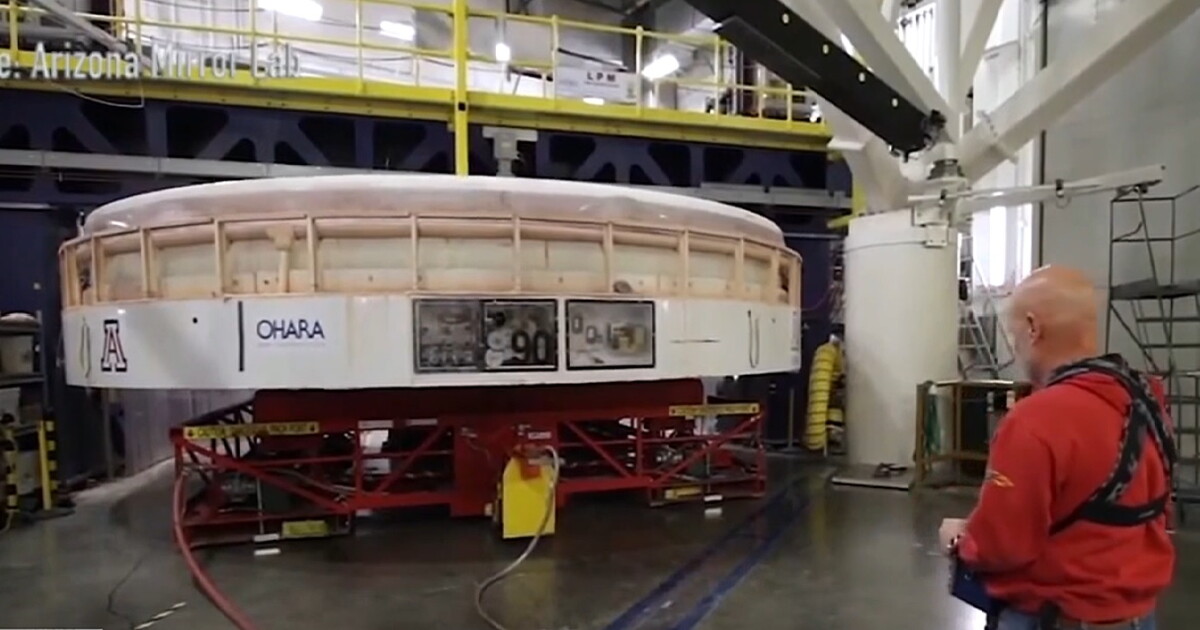 New telescope mirror construction gets underway at UArizona - Vimarsana News