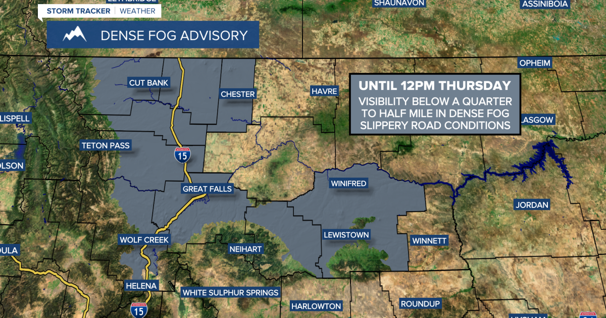 Partly to mostly cloudy and chilly with areas of dense freezing fog on Thursday