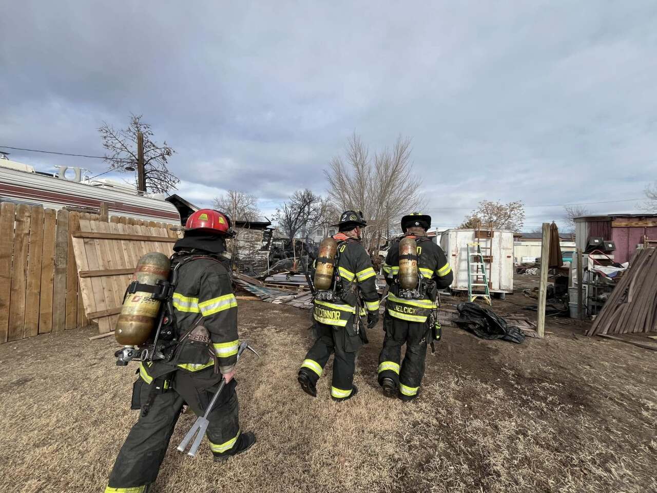 Commerce City structure fire Jan 17 2025_South Adams County Fire Department