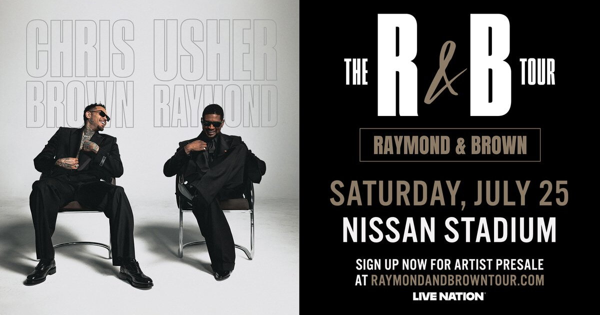 Usher, Chris Brown announce Nashville tour stop at Nissan Stadium
