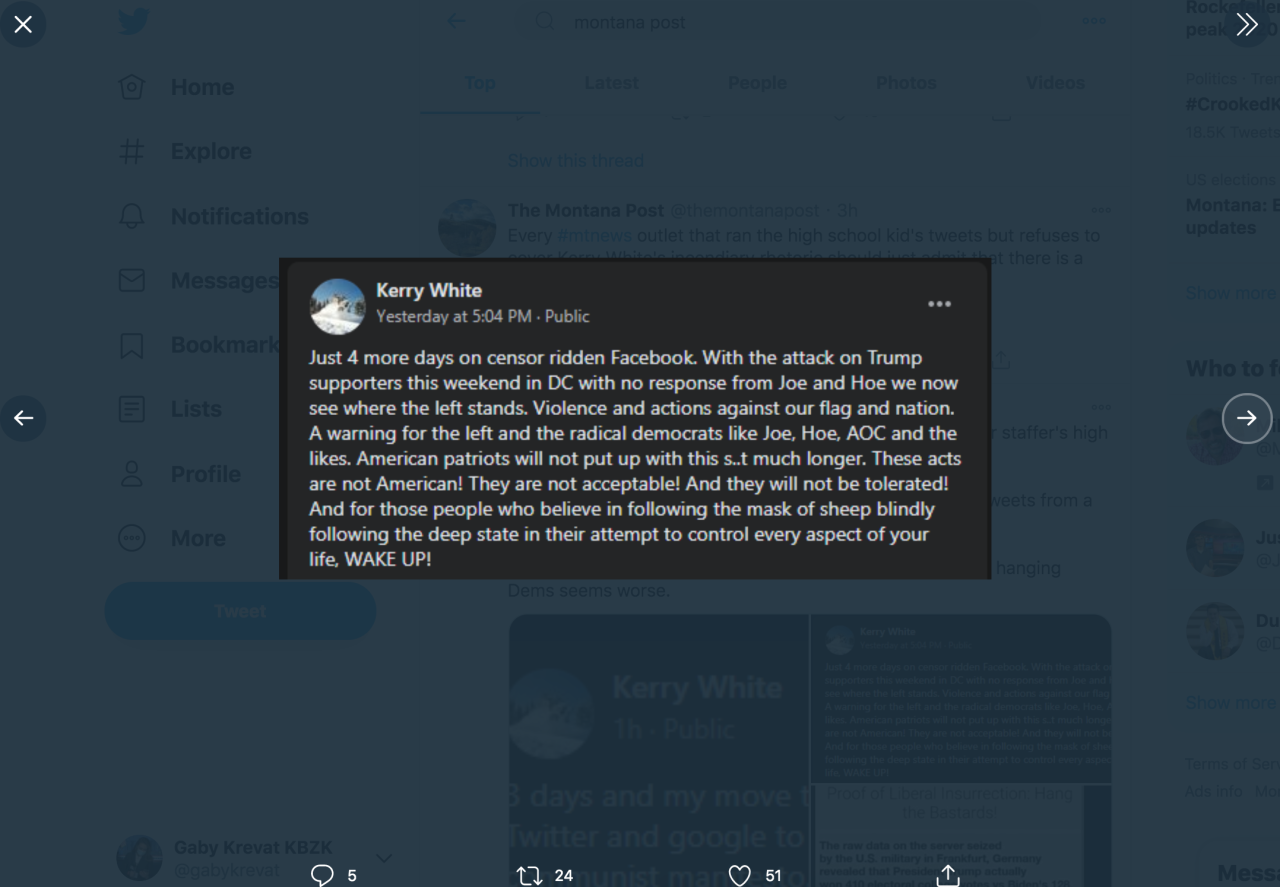 Bozeman lawmaker apologizes for social media post about Kamala Harris Screen Shot 2020-11-18 at 1.32.31 PM.png