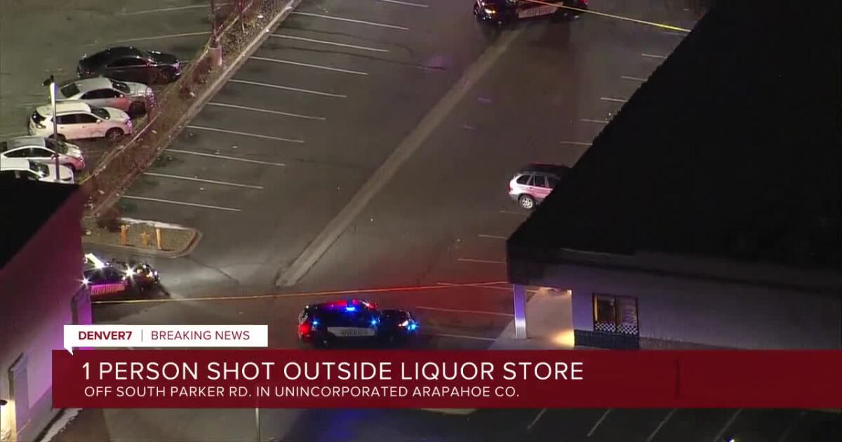 Liquor store owner shot during a break-in at OK Liquor on Parker Rd.