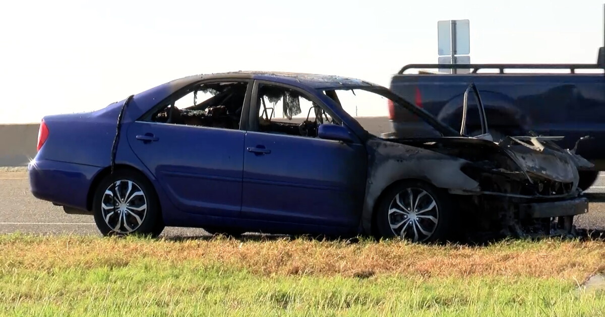 Fire crews respond to vehicle fire near Ennis Joslin - Vimarsana News