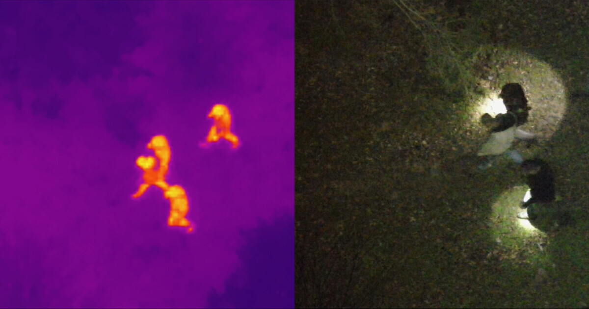 PHOTOS: KY Sheriff's Office uses drone to find suspect in woods - Vimarsana News
