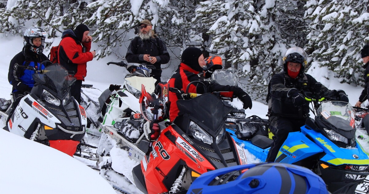 Cross-state snowmobile event brings smiles and healing to Montana - Vimarsana News