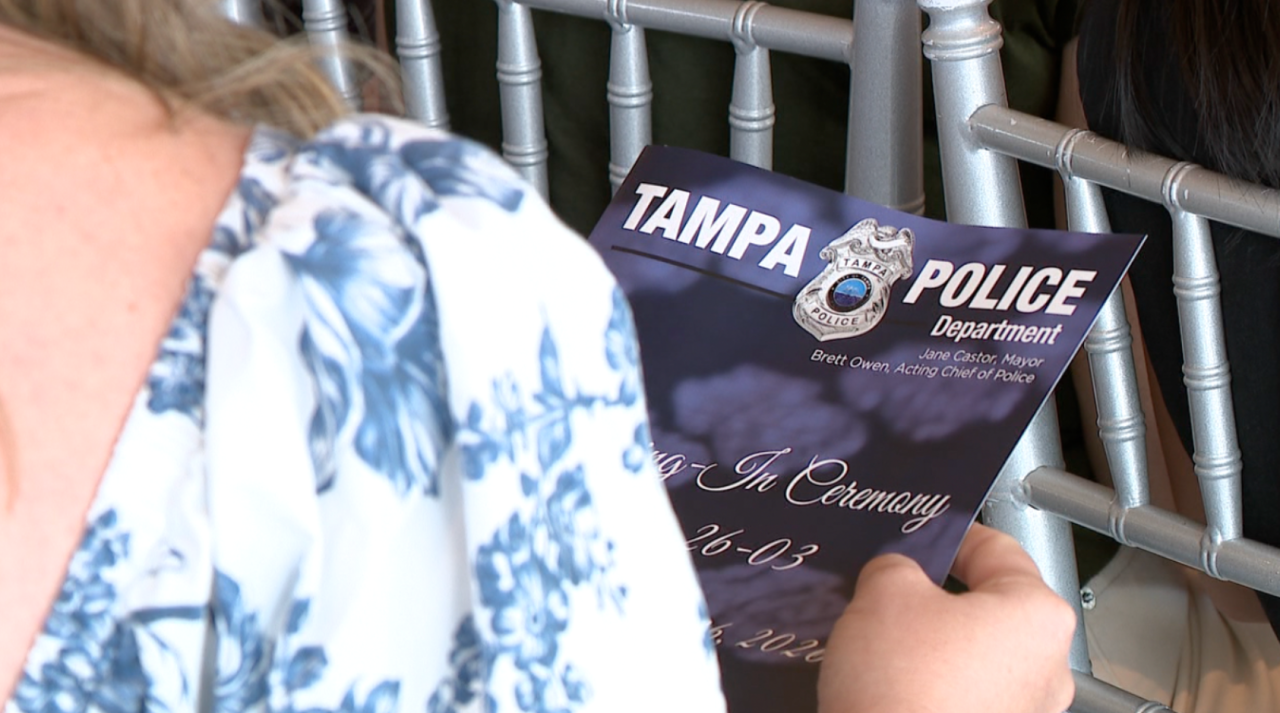 Tampa Police Ceremony