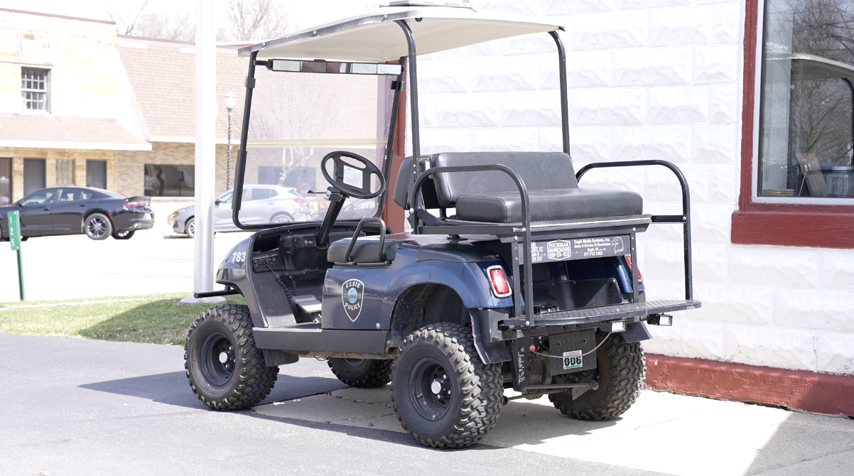 Elsie Police golf cart