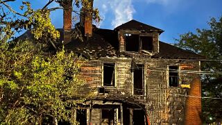 Vacant building fire - 432 S Westnedge Ave