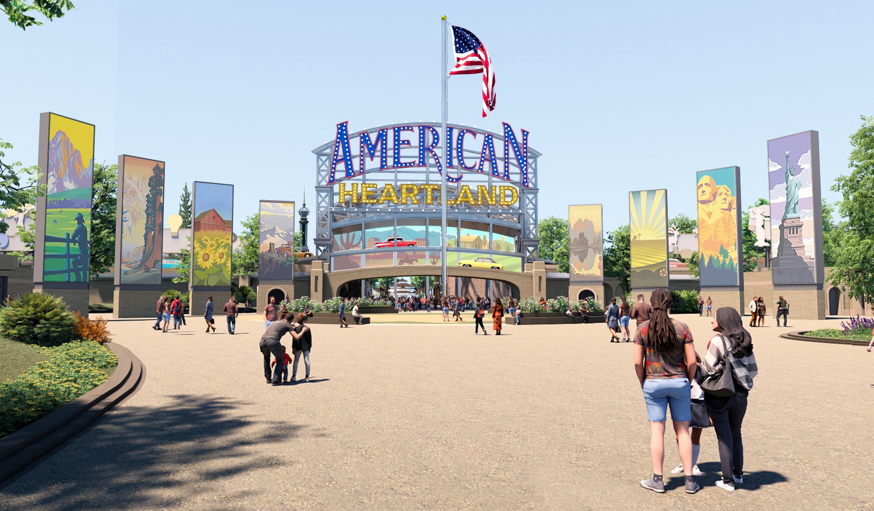 GALLERY American Heartland Theme Park and Resort
