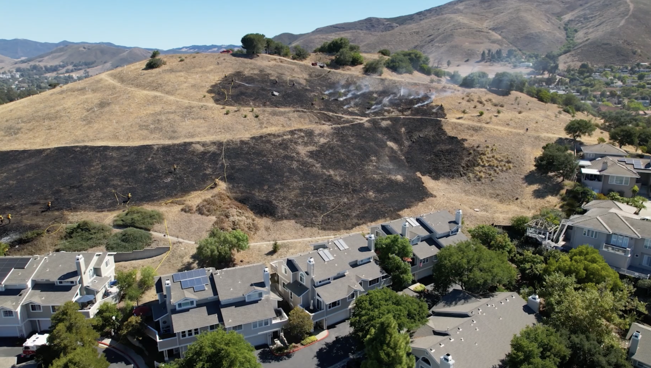 KSBY Drone Footage Captured the Terrace Hill Fire on July 16 2026.png