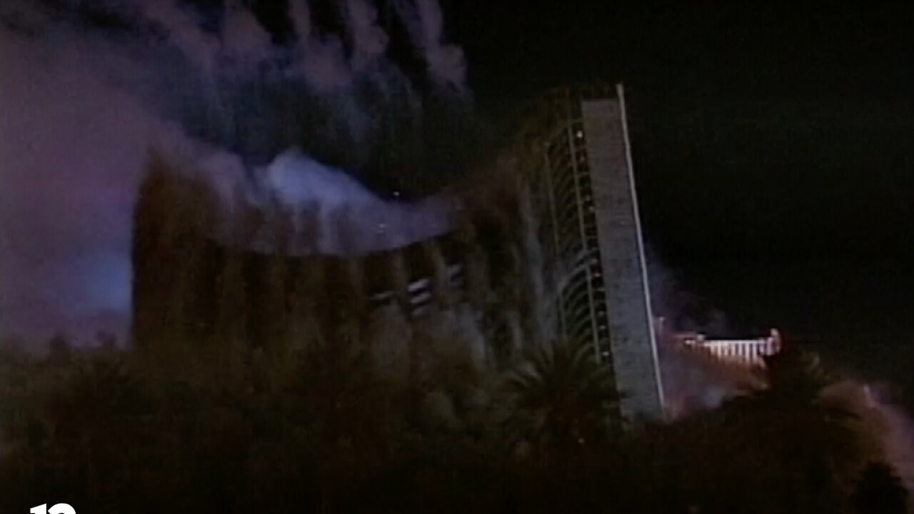 Stardust implosion: March 13, 2007