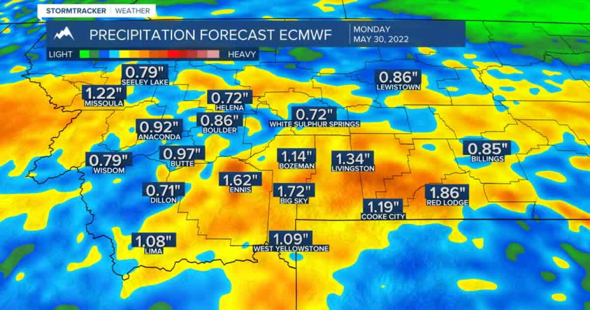 Why we are seeing a cooler weather in Montana for the weekend