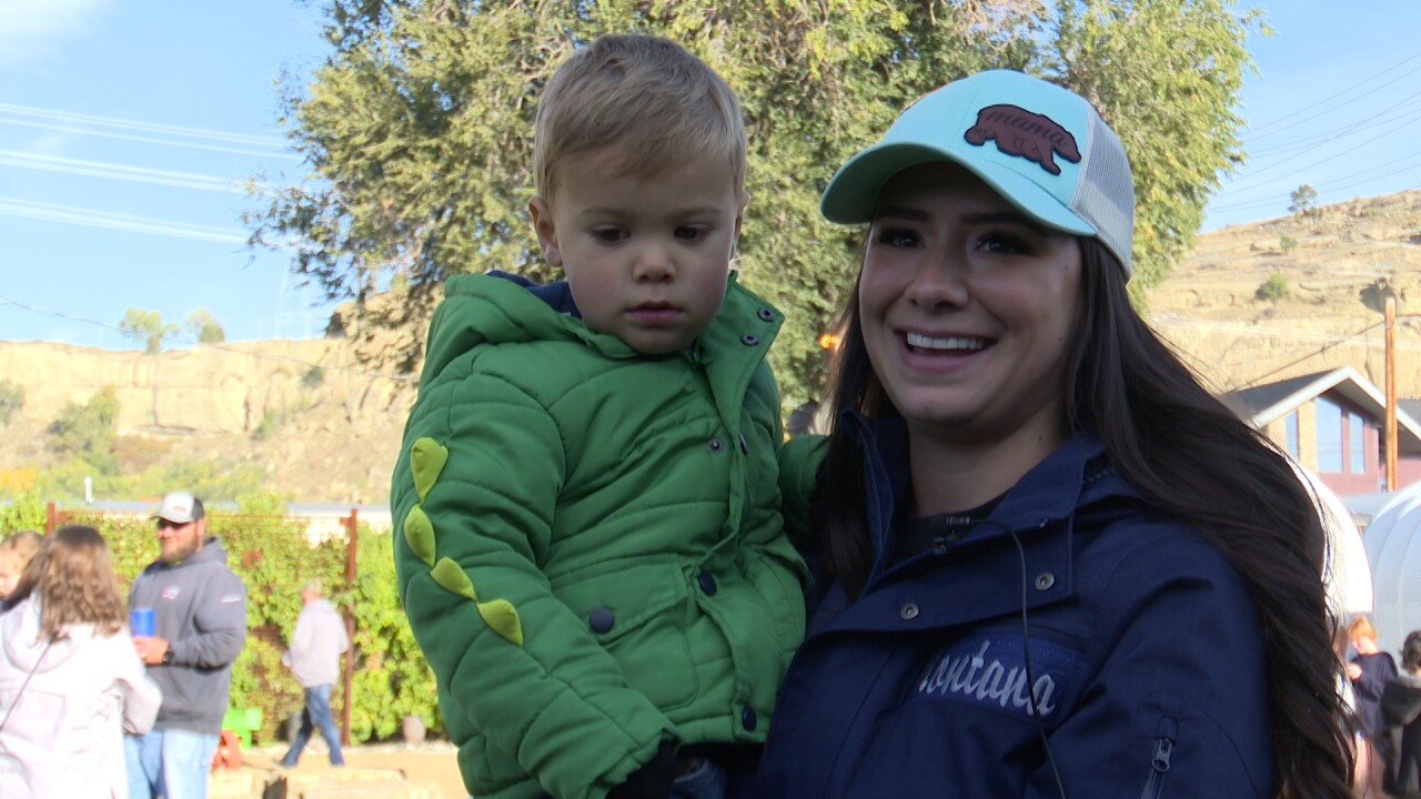 Brittaney (right) and Carter (left)