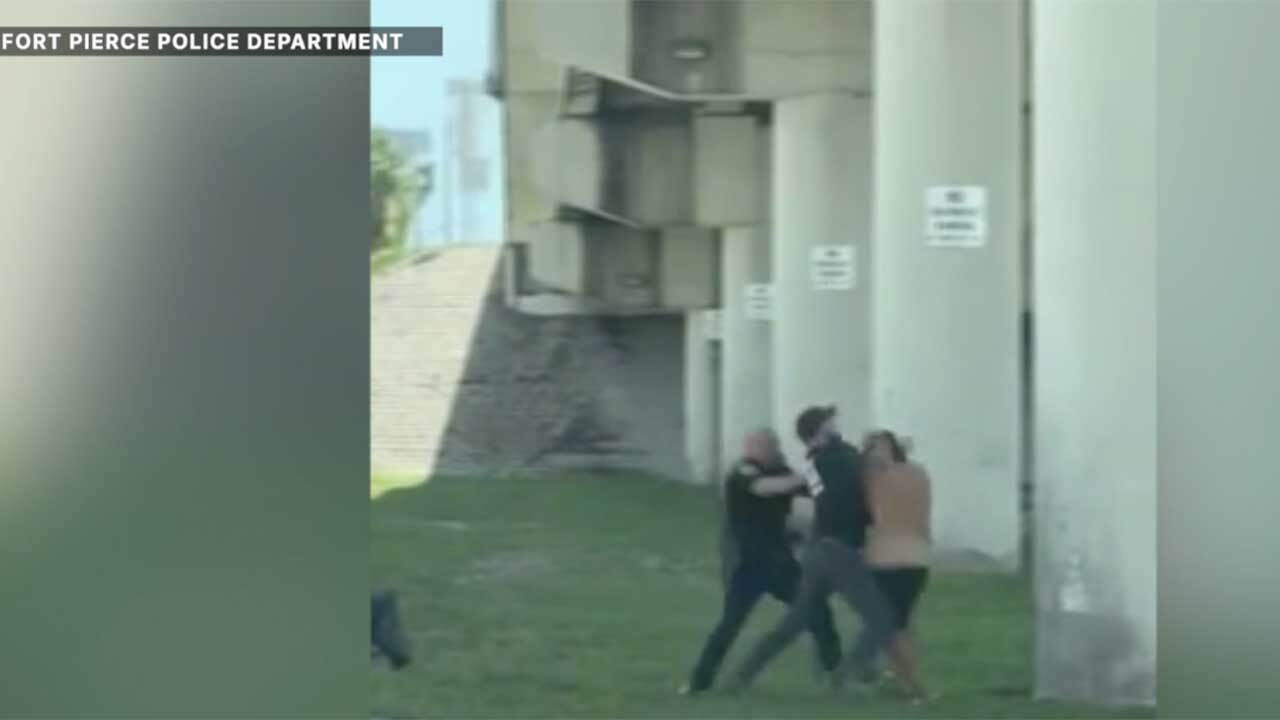 Fort Pierce police release body camera video showing the moments leading up to an officer striking a man on July 21, 2026, in an incident that has been circulating online.
