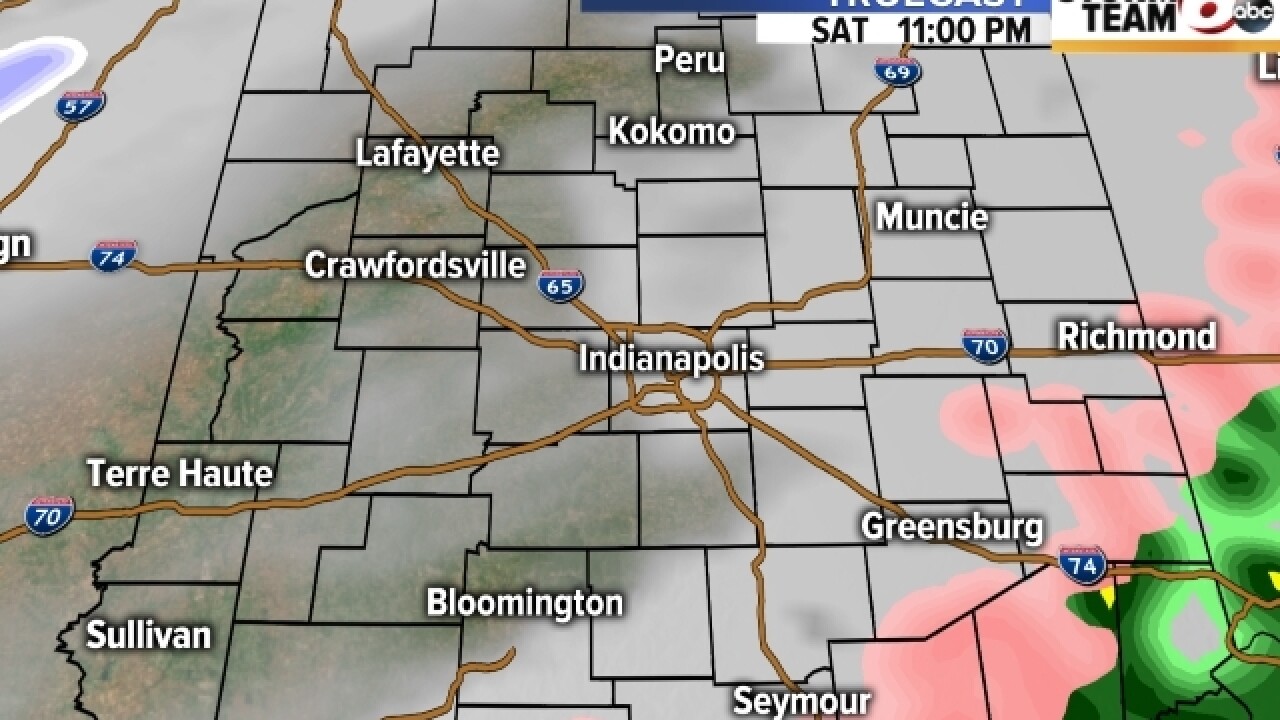 TIMELINE: When the wintry mix is headed your way