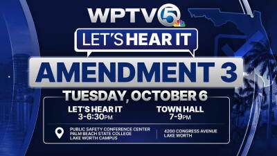 Let's Hear It: Property Tax Town Hall on Oct. 6 in Lake Worth focused on Amendment 3